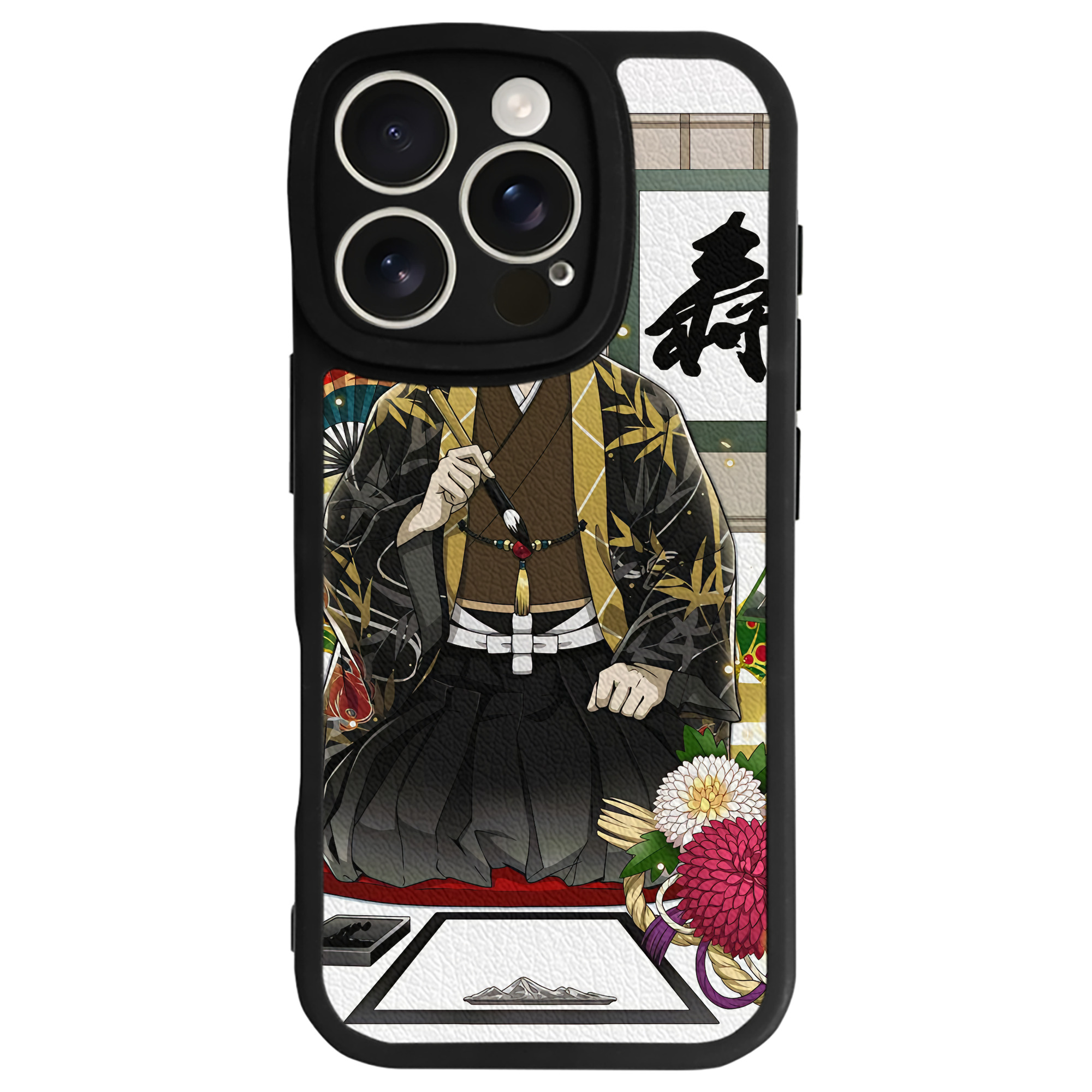 （画像用） 文豪ストレイドッグス Bungo Stray Dogs 【iPhone 16シリーズ対応】シリコンスマホケース（レザー調） 材質：シリコン
